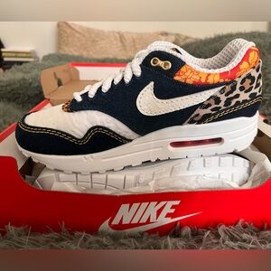 Nike Air Max 1 Premium x Denim Leopard x Authentic